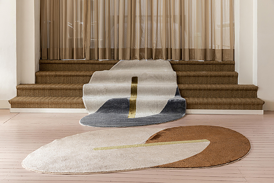 Carpet Phila, designed by Fransje Gimbrere for Zuiver x ElleDecoration Scholarship 2021